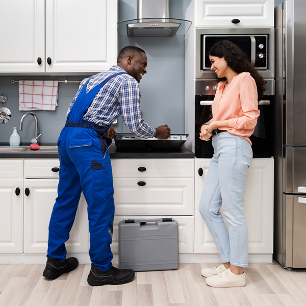 can you provide an estimate for cooktop repair before beginning any work in Alamance